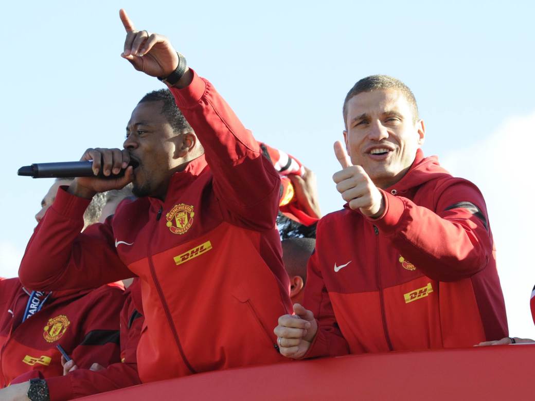  patris evra i nemanja vidic sukob 