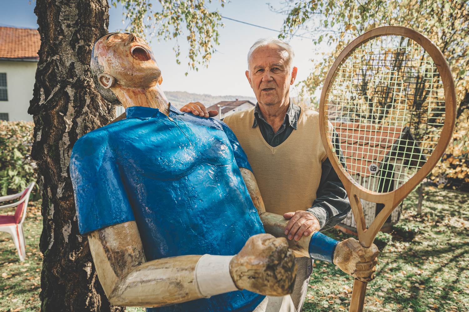  novak djokovic skulptura od drveta republika srpska 