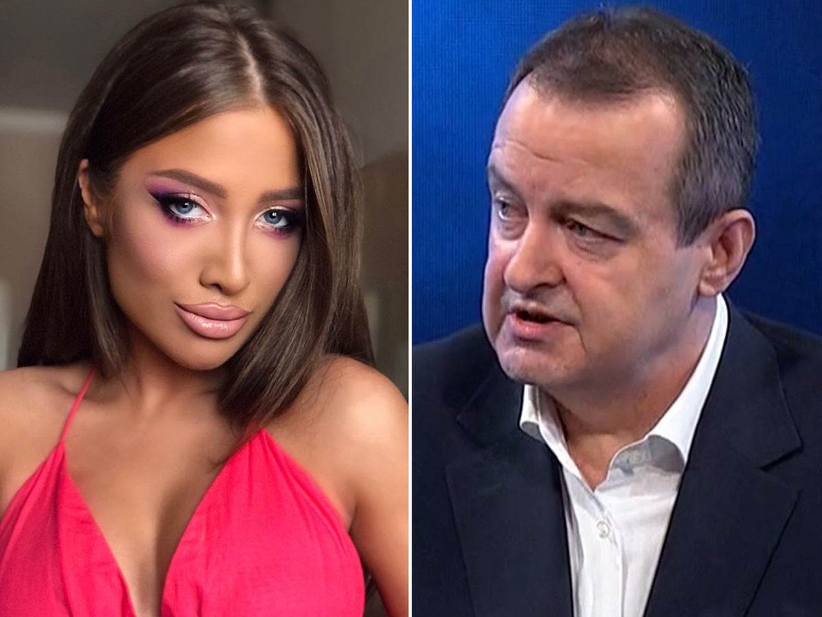  snajka ivice dacica u skupoj garderobi 