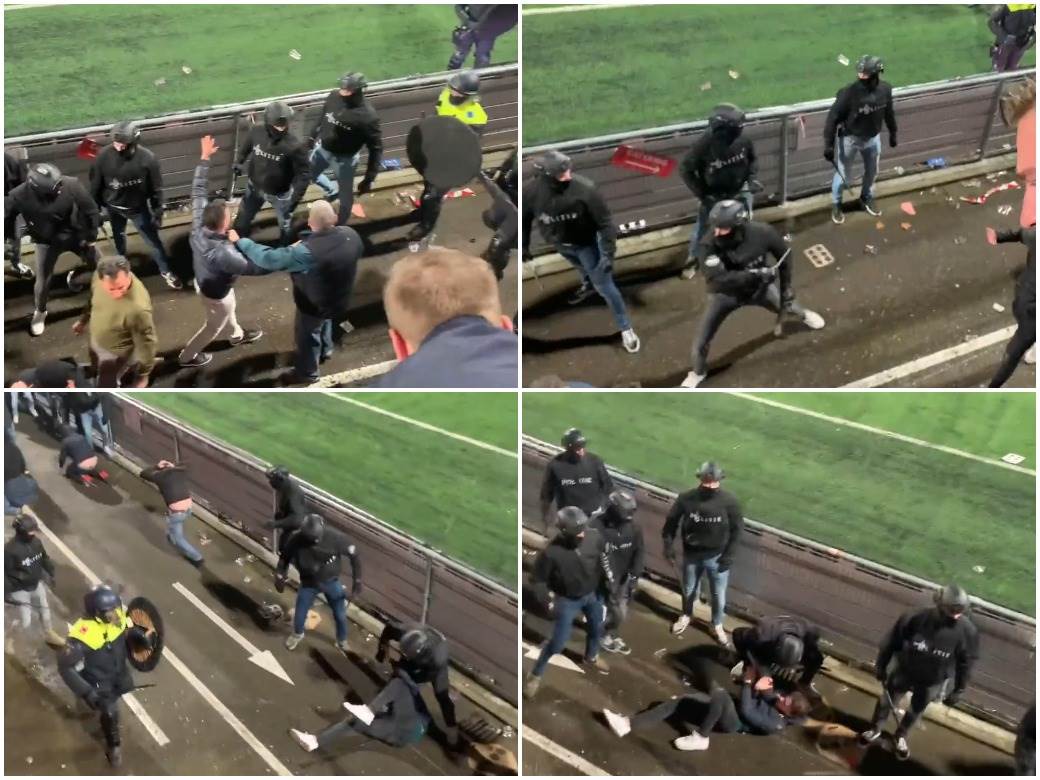  neredi na fudbalskoj utakmici holandija 