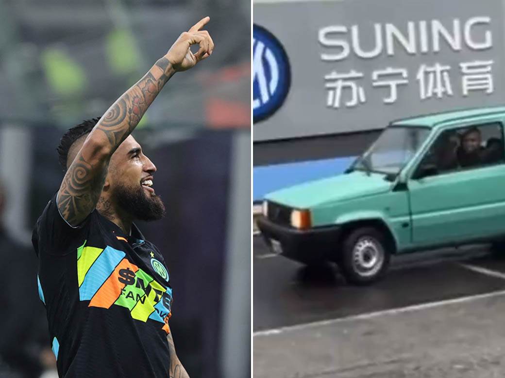  arturo vidal dosao na trening fiatom  