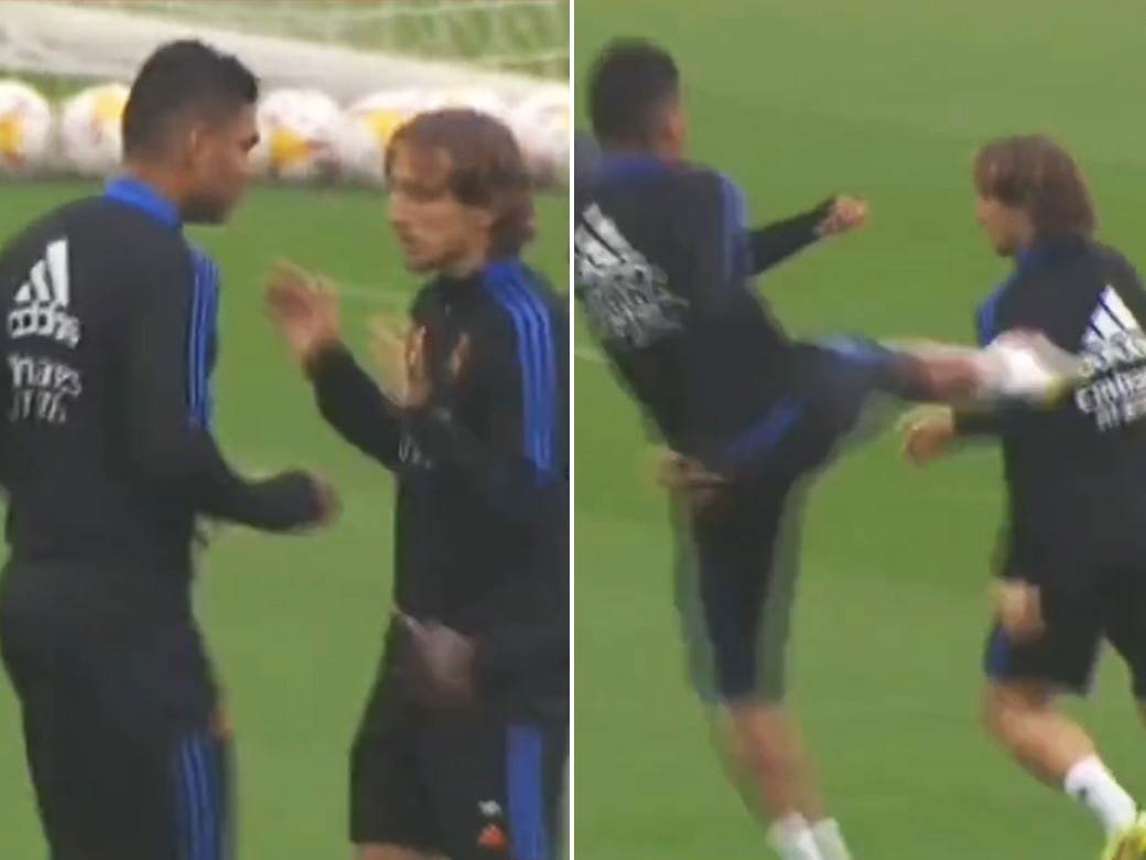  real madrid modric i kazemir 