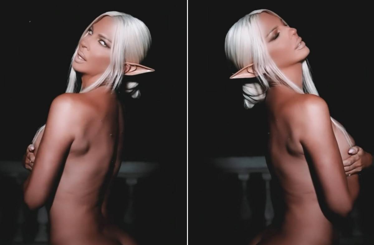  jelena karleusa gola noc vjestica 