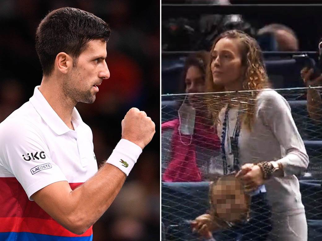  jelena i tara djokovic navijaju za novaka 