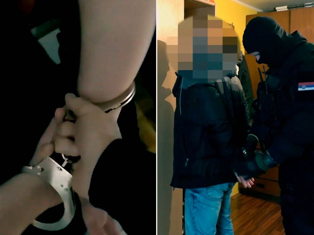  hapsenje pedofila u srbiji akcija policije video 