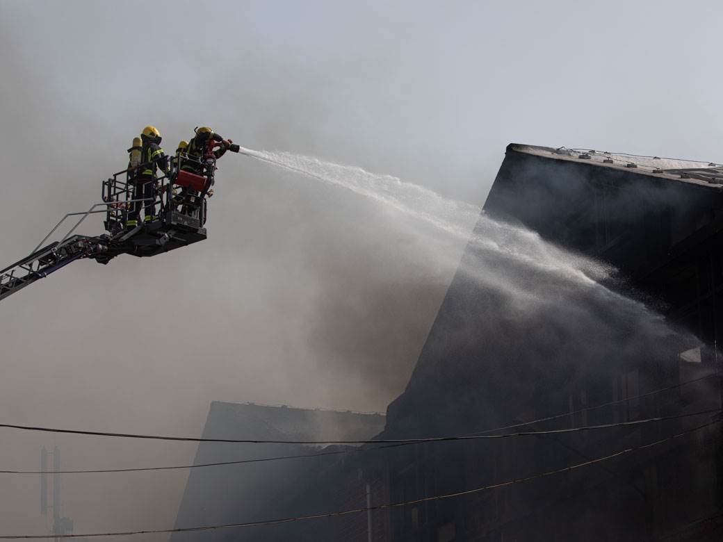  pozar na psihijatrijskoj klinici 