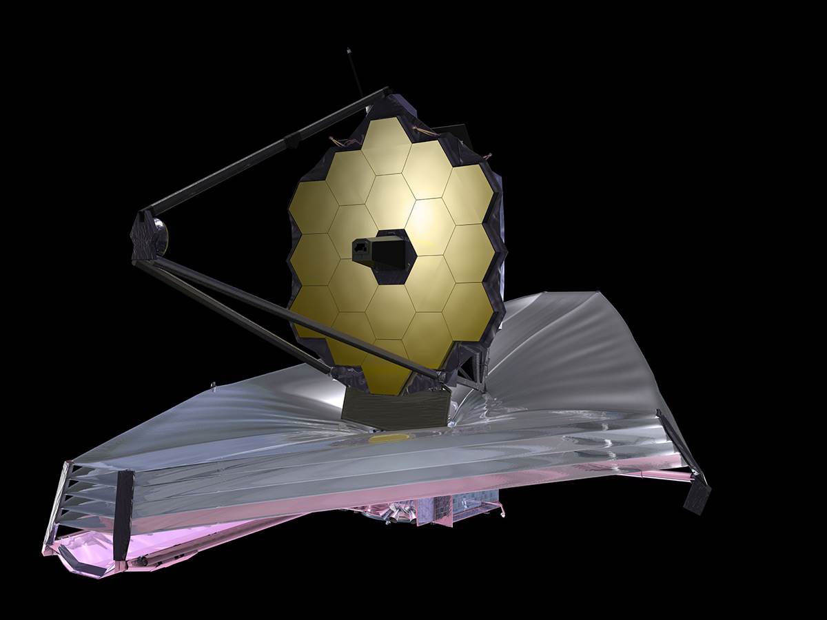  Udar mikrometeorita na dzejms veb teleskopu 