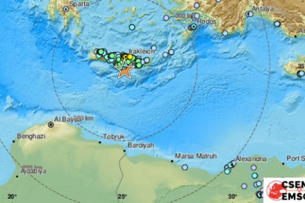  zemljotres u grckoj osjetio se u egiptu 