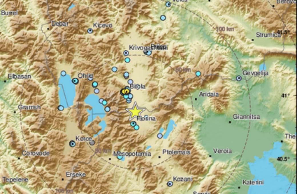  novi potres u makedoniji 