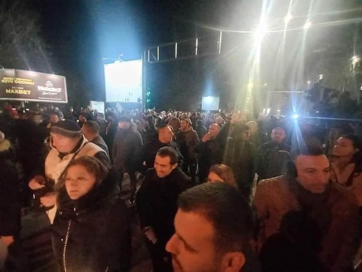  protest protiv manjinske vlade u crnoj gori 