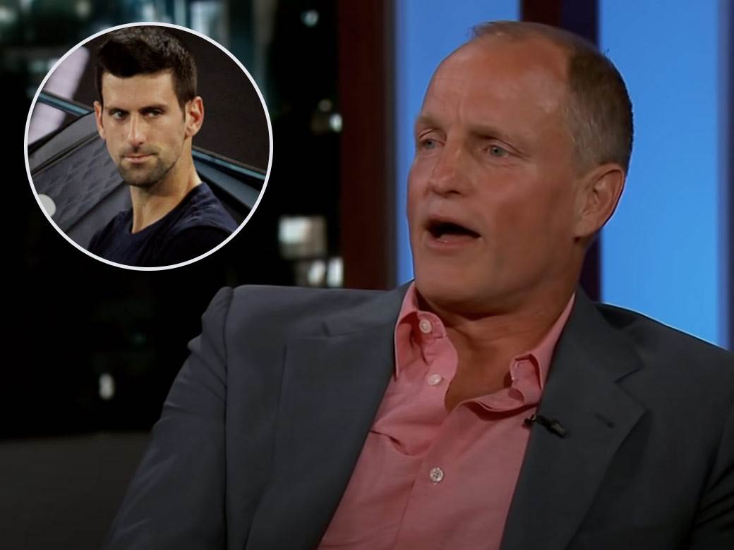  Woody Harrelson, Novak Đoković 