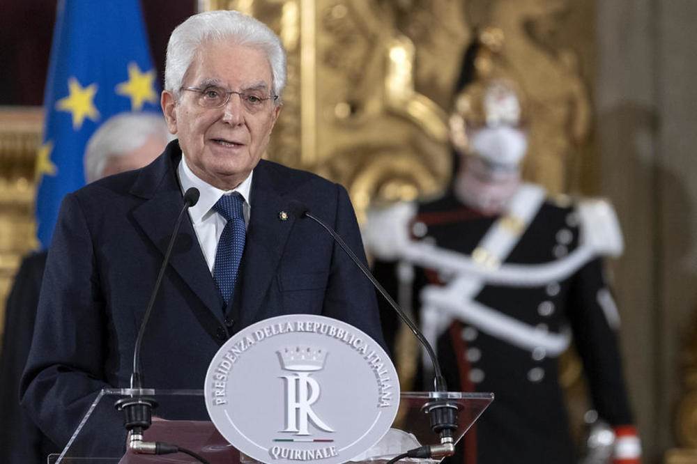  serdjo matarela ponovo predsjednik Italije 