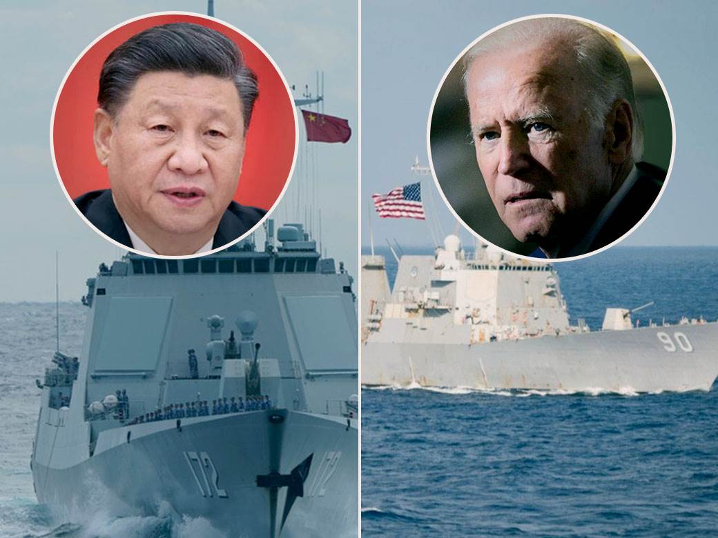  ratna mornarica kine i amerike 