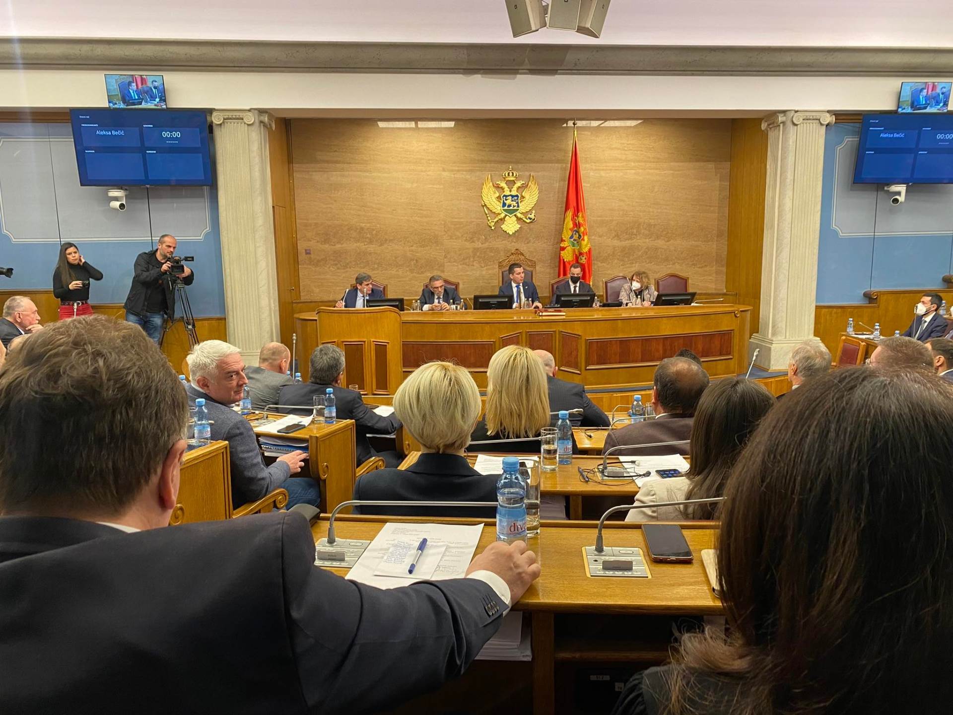  Skupština Crne Gore počeće danas sjednicu sa 23 tačke dnevnog reda, među kojima je i Prijedlog zakon 