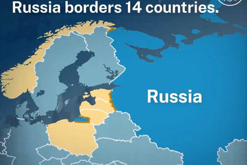  rusija se granici sa 14 zemalja 