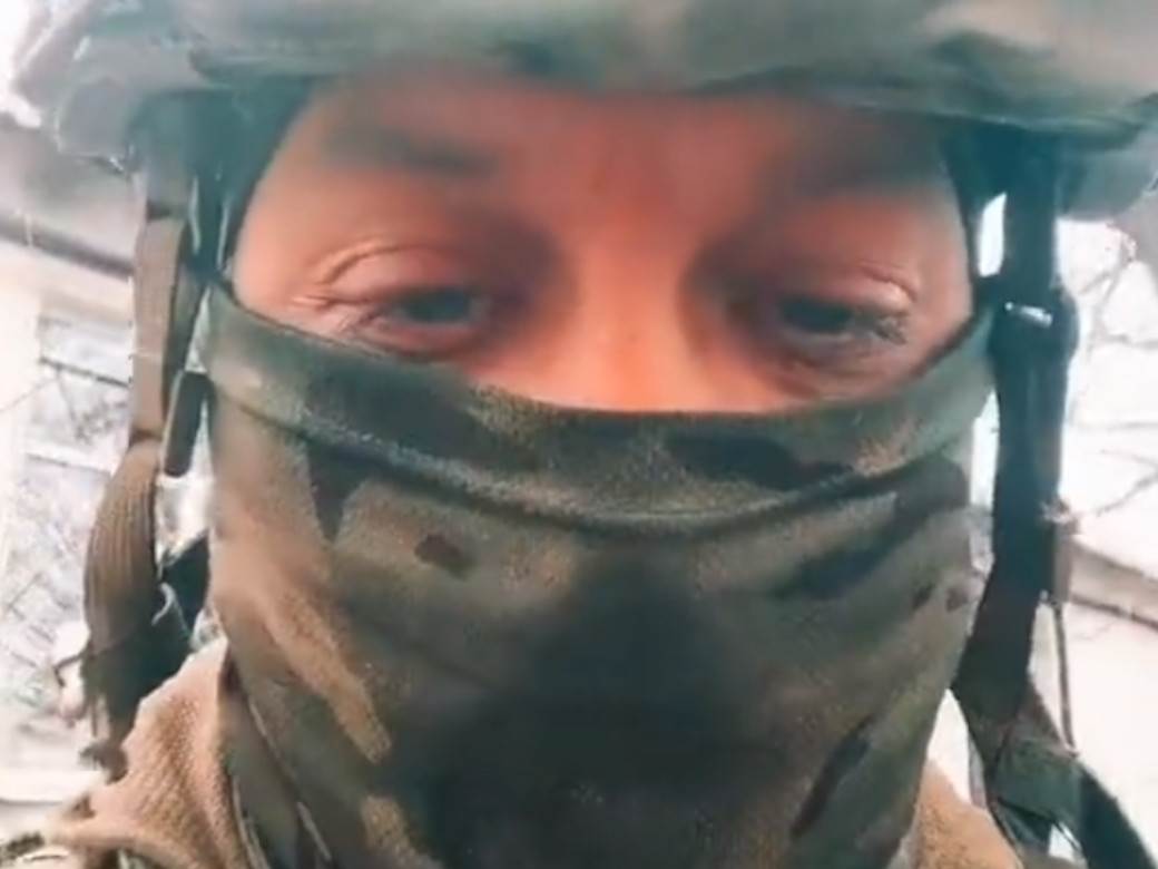  vojnik ukrajine objavio snimak da dokaze da je ziv 