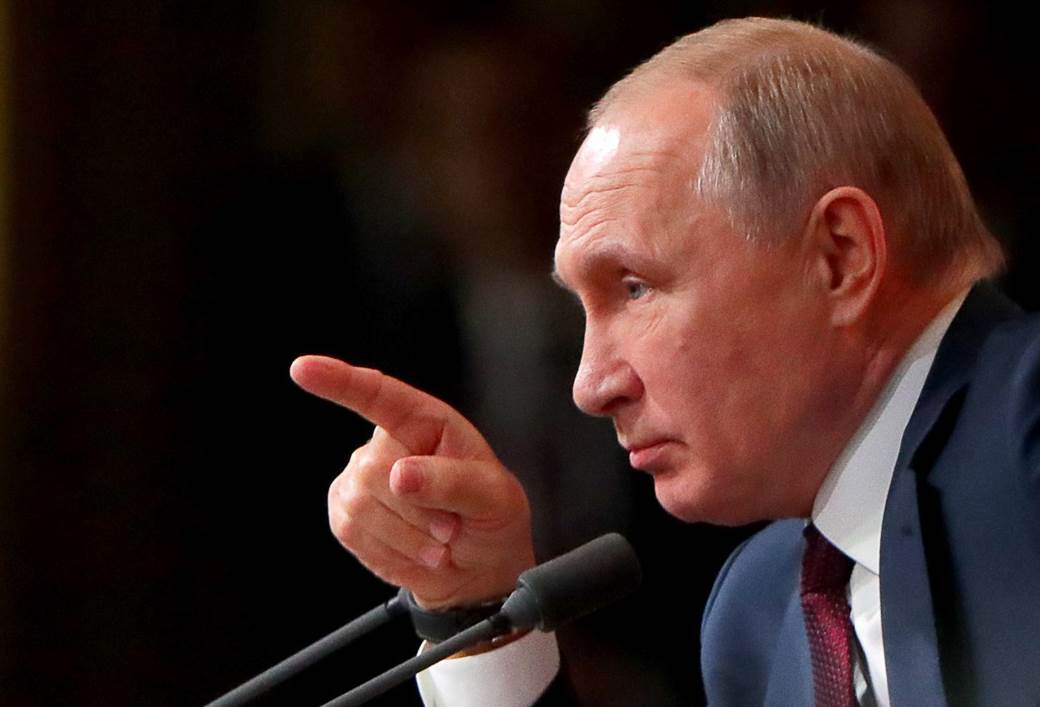  Vladimir Putin i Šarl Mišel govorili  o ratu u Ukrajini 