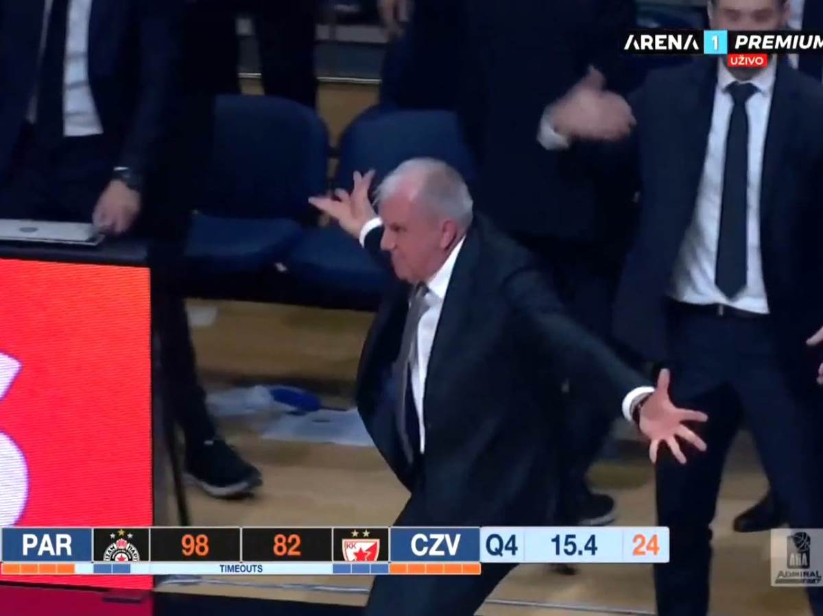  partizan zvezda zeljko obradovic tajm aut 