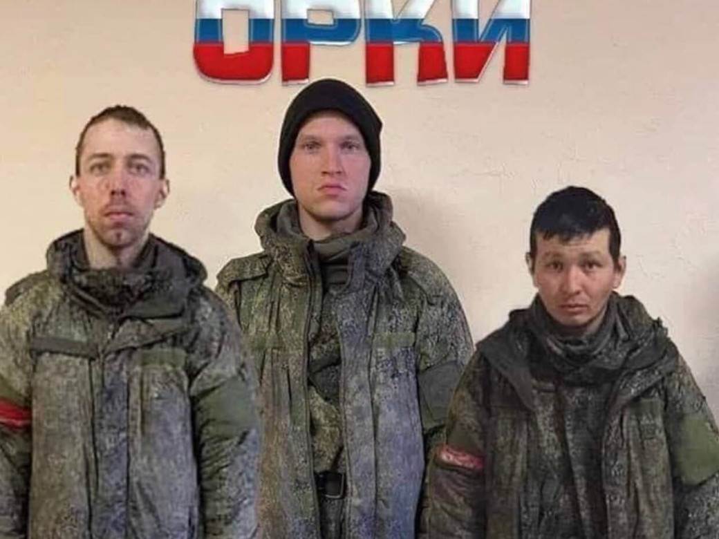  ukrajinci zarobili ruske borce 