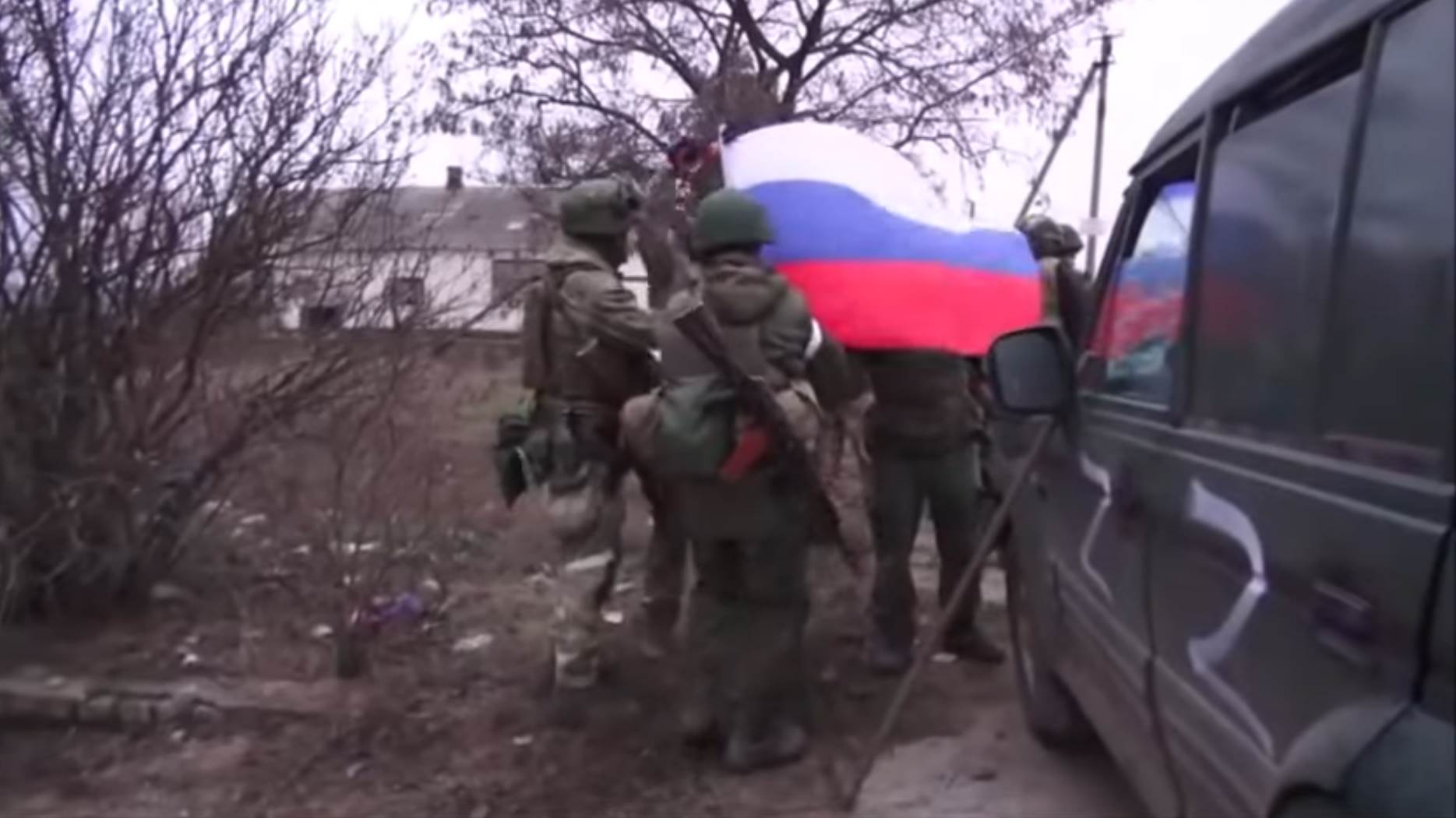  Ruski vojnici na ratištu u Ukrajini 