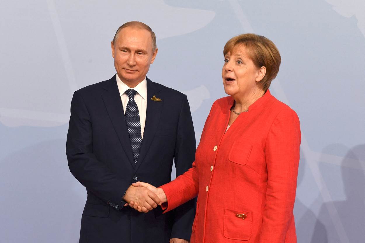  Angela Merkel o Putinu 
