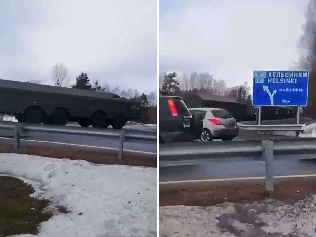  ruski kamion sa raketama na granici sa eu  