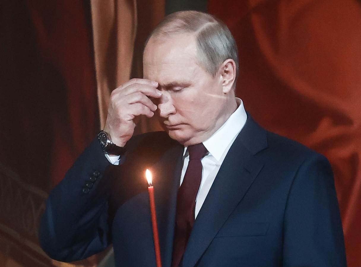  Vladimir Putin prisustvovao Vaskršnjoj liturgiji 