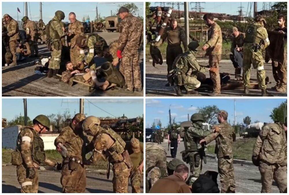  ukrajinska vojska se predala u azovstalju video 