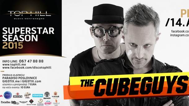  The Cube Guys u Top Hill-u, poklanjamo karte! 