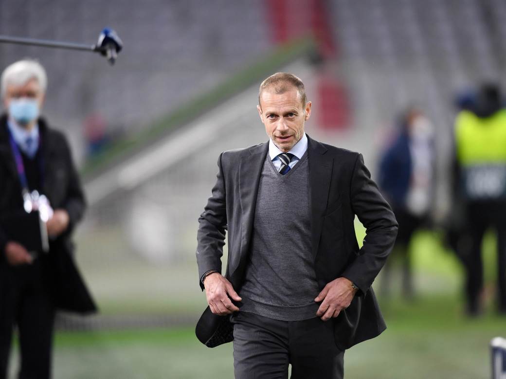  Aleksandar Čeferin Real Madrid Likijan Mbape 