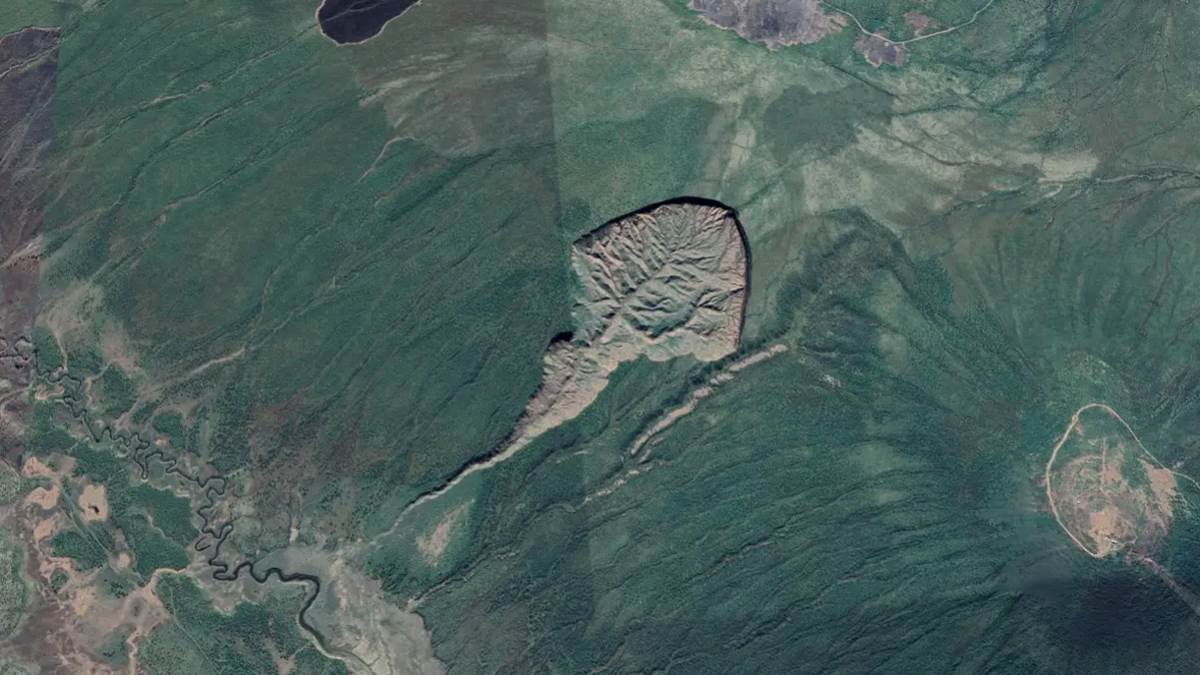  Sibir usta pakla krater  