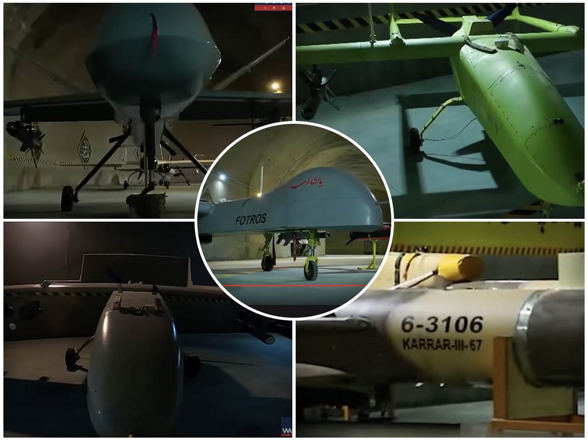  podzemna baza Iran bespilotne letjelice 