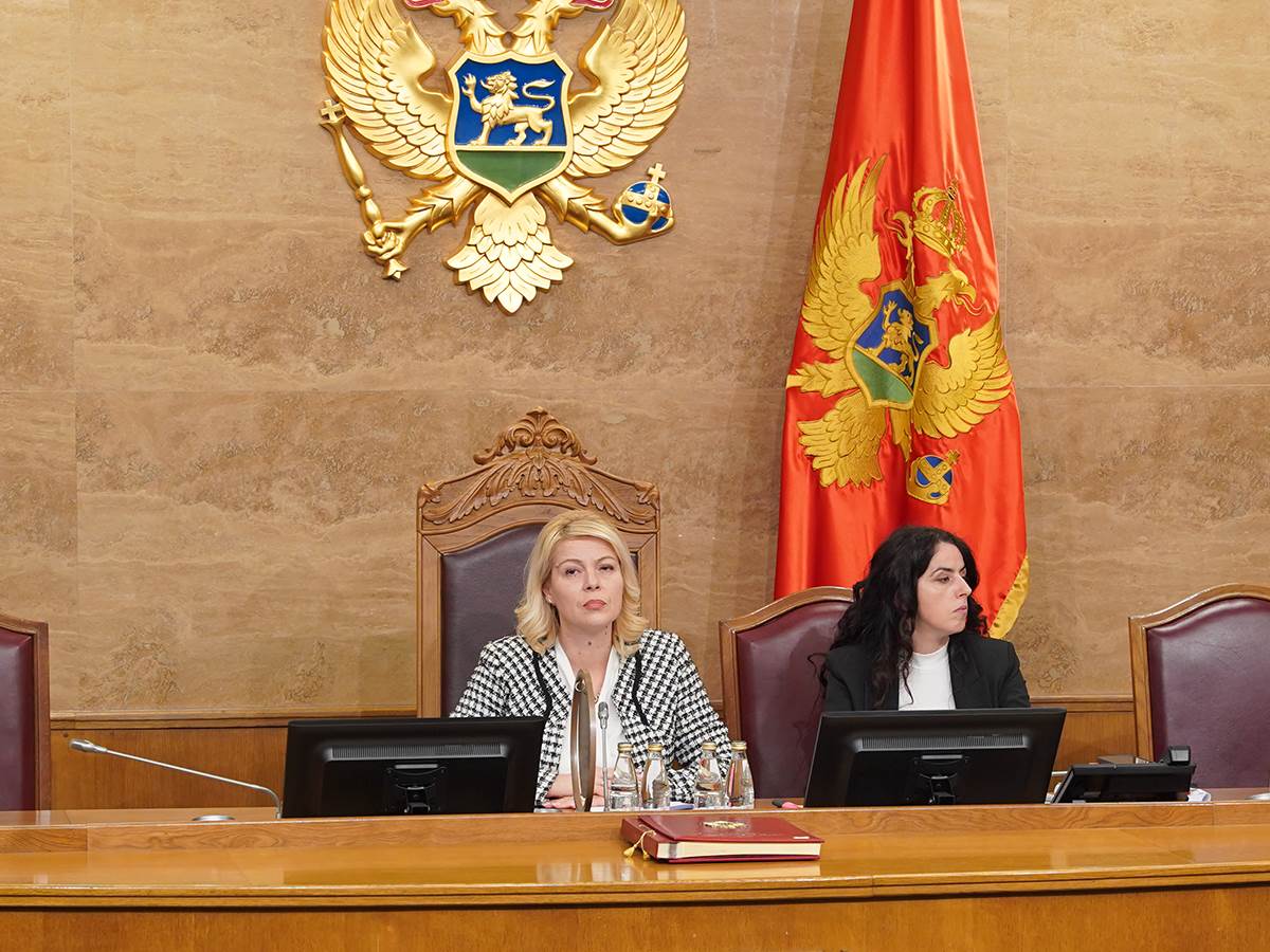  Danijela Djurovic o smjeni sa funkcije predsjednice Skupštine 