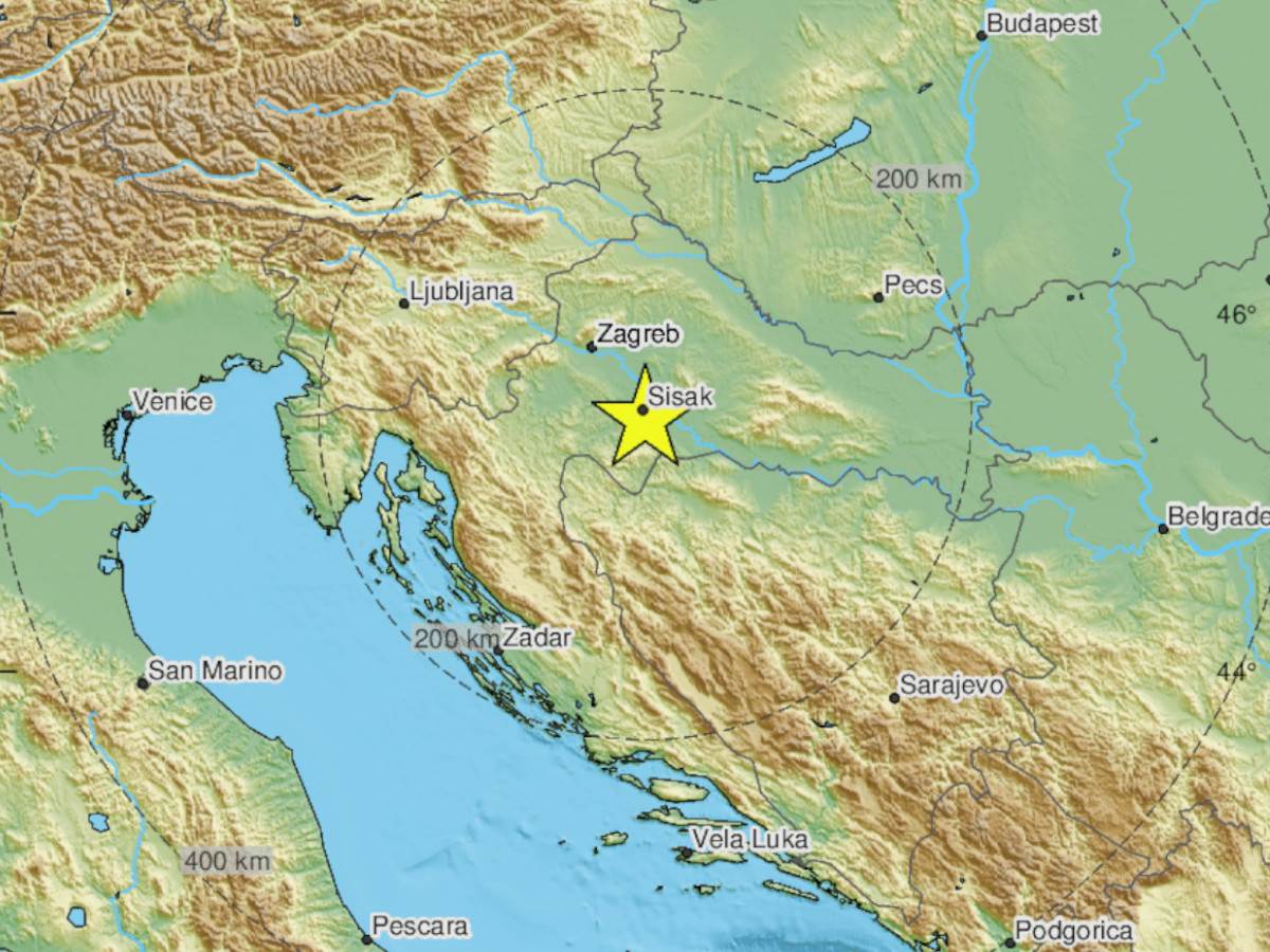 Zemljotres jačine 3,0 pogodio Hrvatsku 