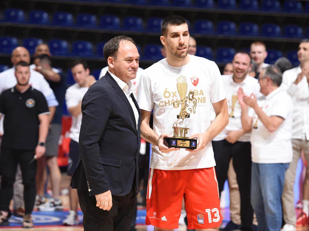  Ognjen Dobrić je MVP finalne serije ABA lige 