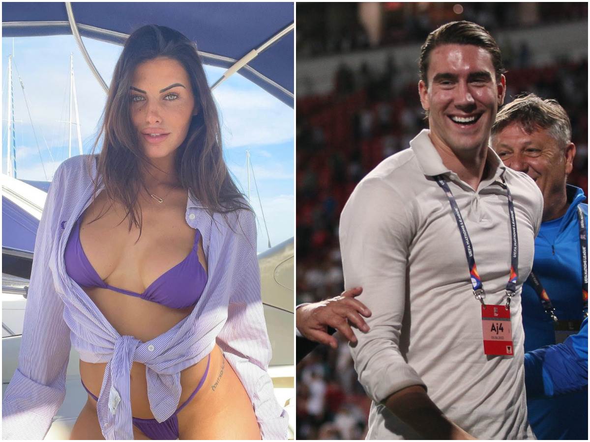 Srpski fudbaler Dušan Vlahović italijanska manekenka Karolina Stramare dovode se u vezu već mesecima 