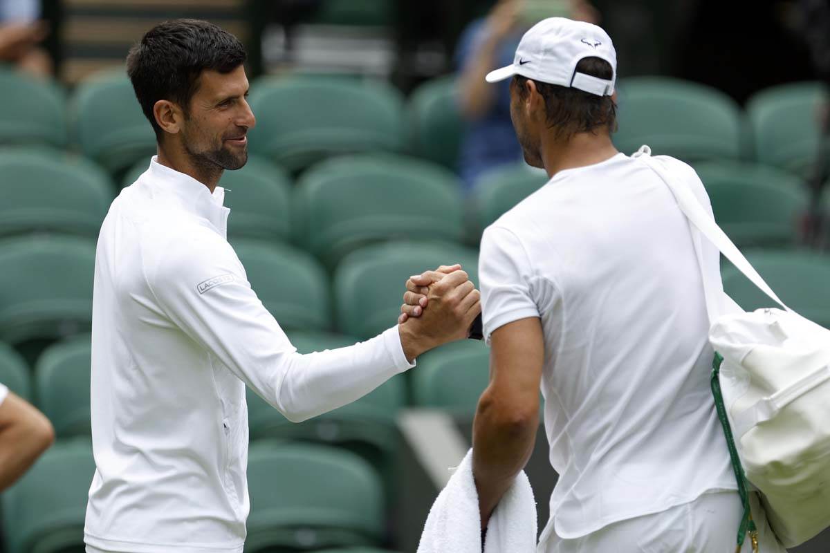  Novak Đoković i Rafael Nadal imali kratak razgovor na Cetralnom terenu 