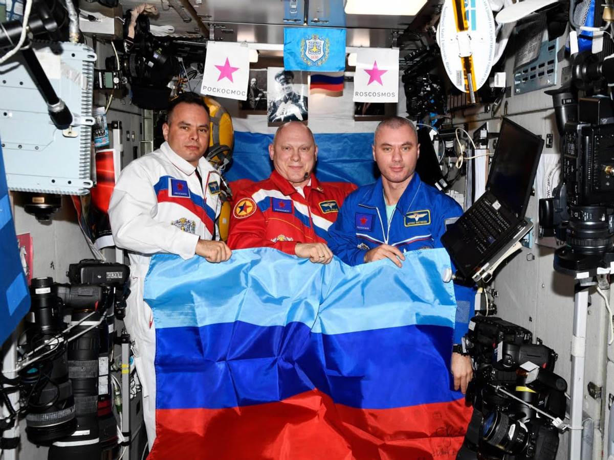 ruski astronauti na međunarodnoj svemirskoj stanici 