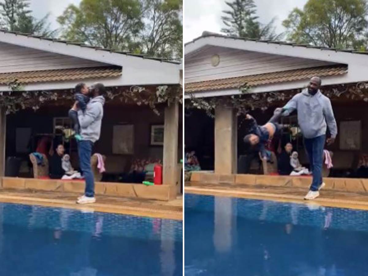  ragbista Denis Ombači bacadijete u bazen 