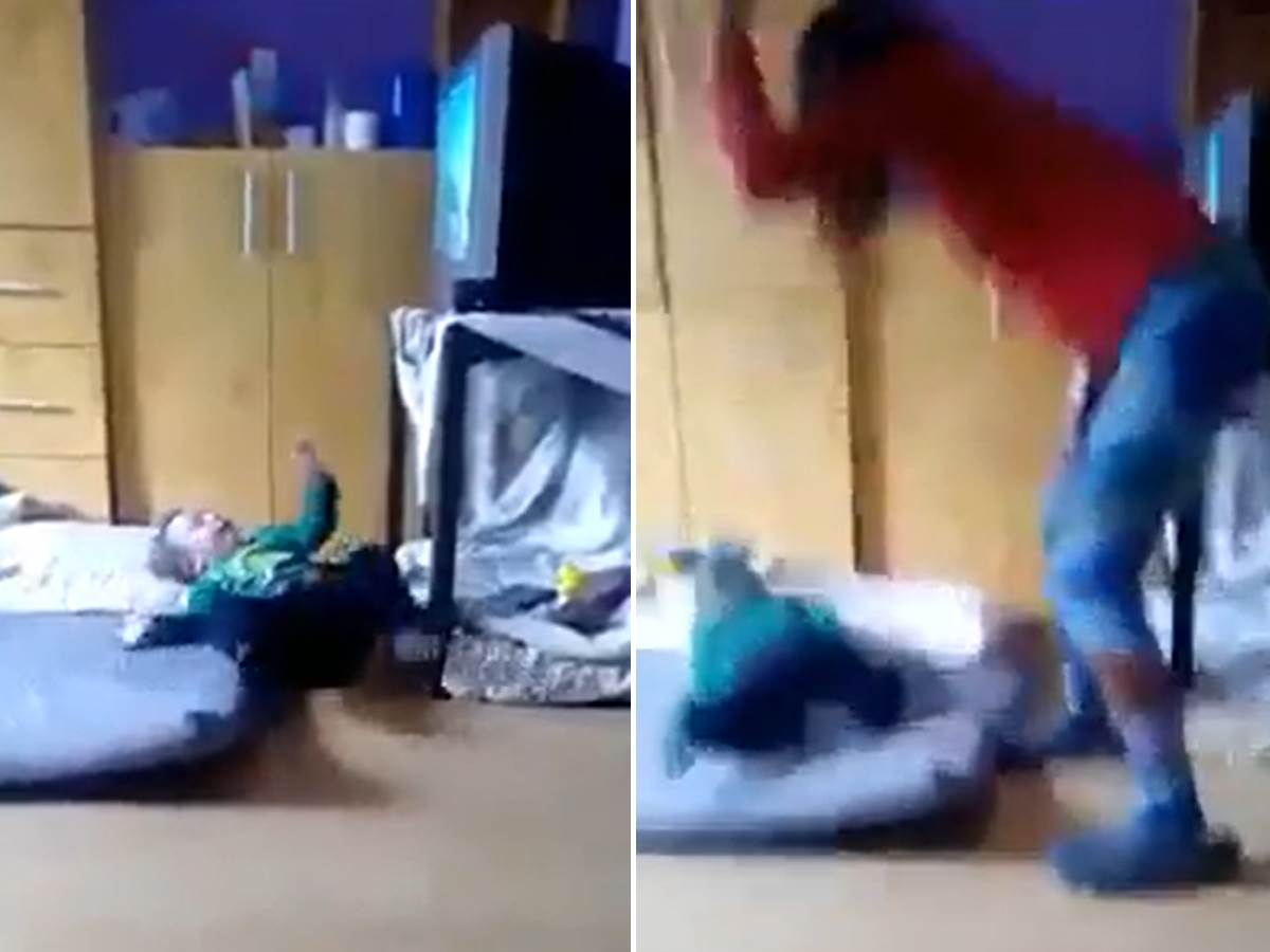  Objavljen je snimak na kom se vidi kako majka brutalno tuče dete. 