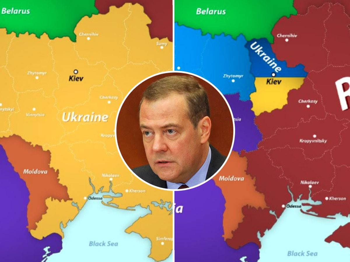  medvedev objavio novu mapu evrope 