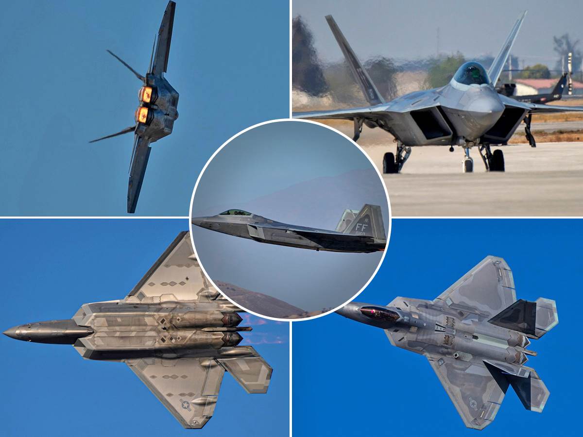  Sjedinjene Američke Države prebacuju šest lovaca-bombardera F-22 raptor pete generacije u vazdušnu b 