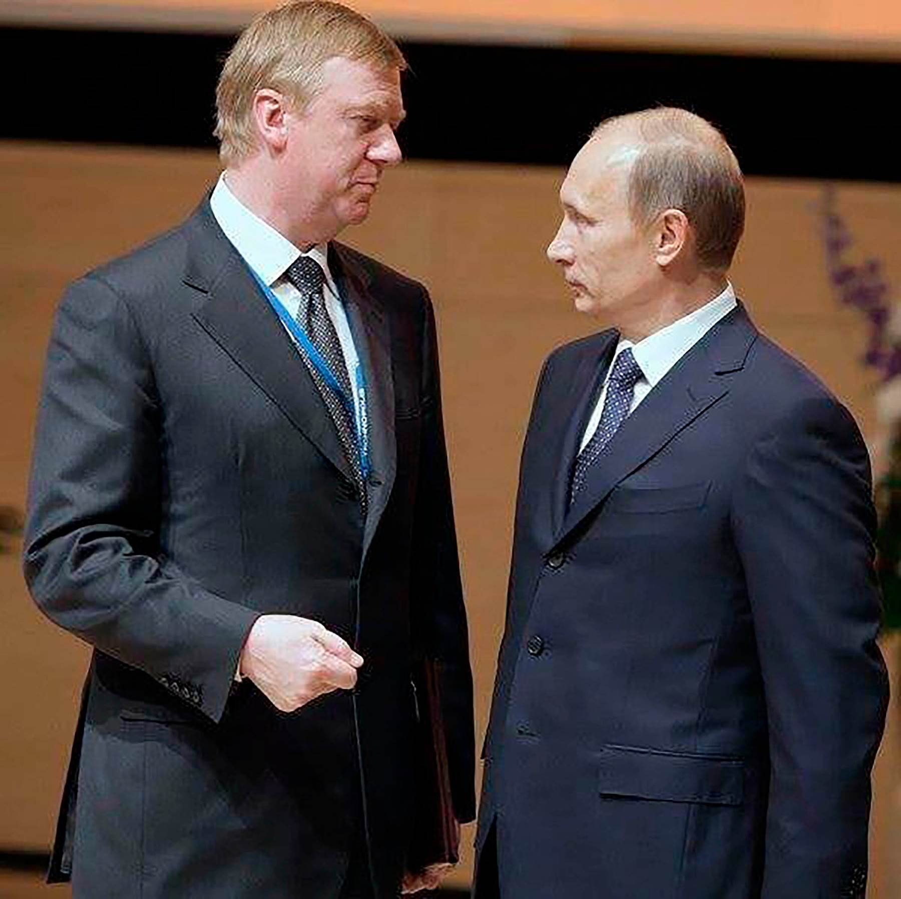  Anatolij Čubajs i Vladimir Putin 