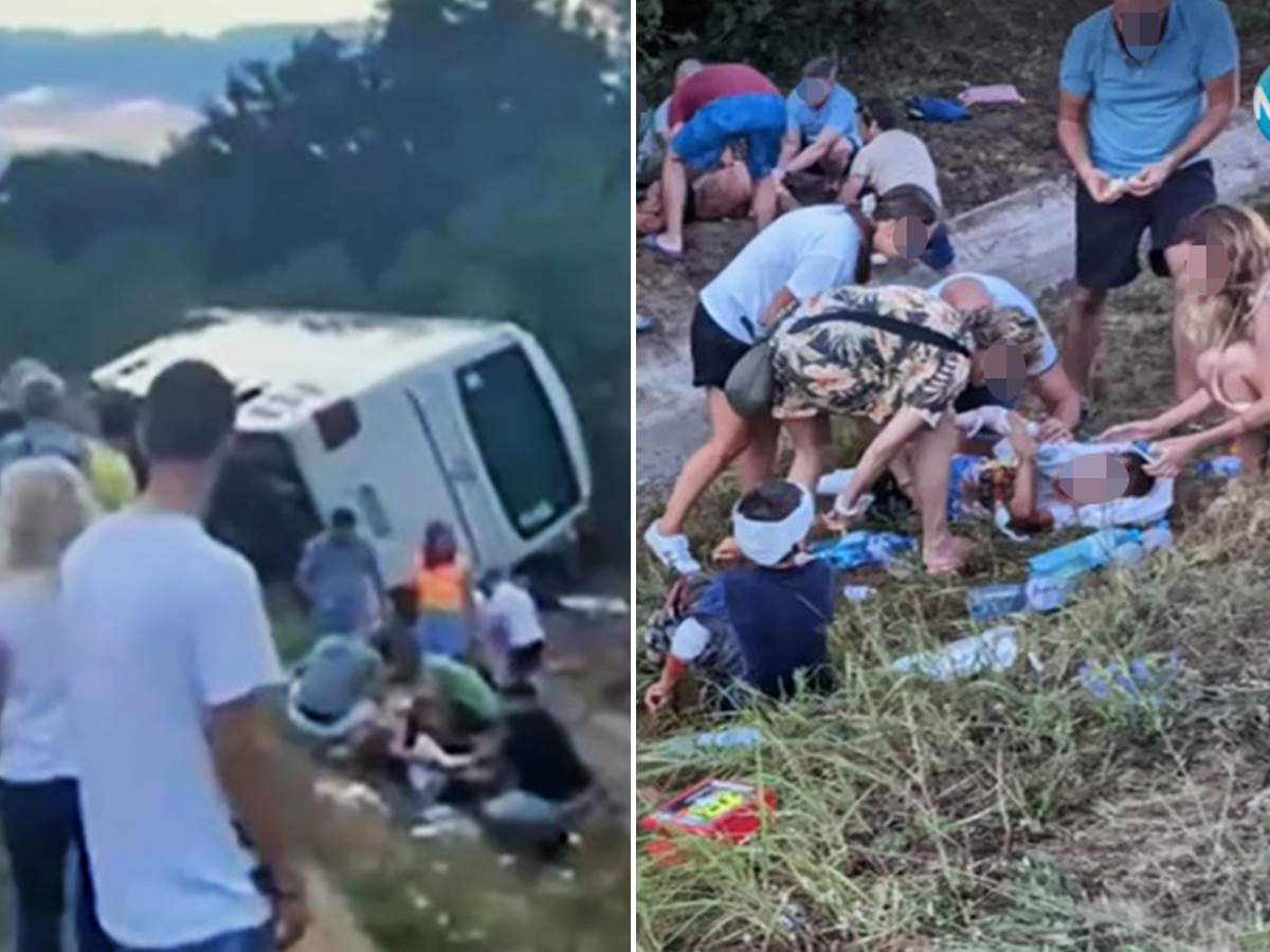  prevrnuo se autobus pun djece u bugarskoj 