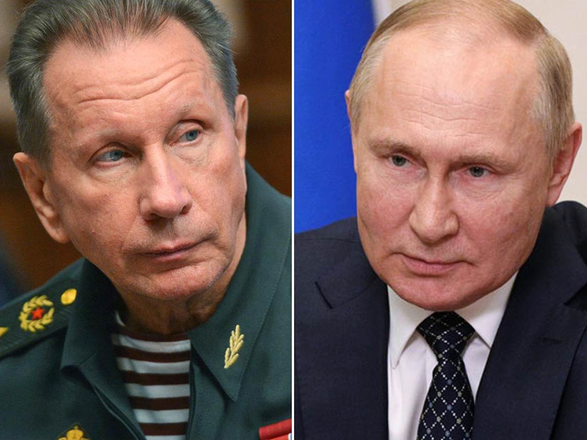  General Viktor Zolotov podnosi izveštaj Vladimiru Putinu 
