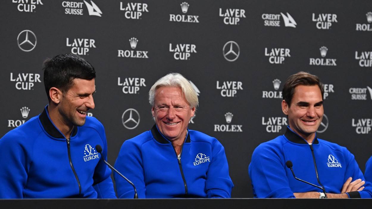  Novak Đoković, Bjorn Borg, Rodžer Federer 