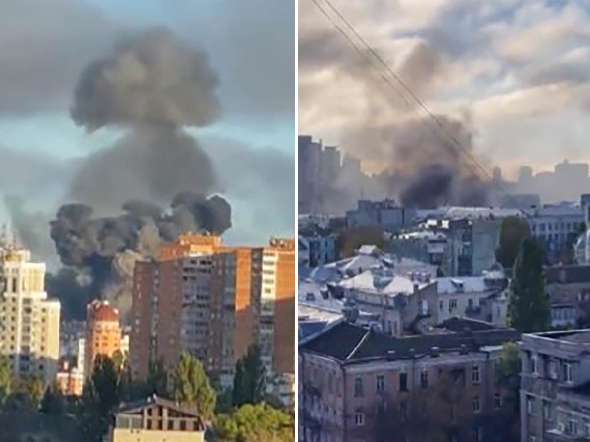  U Kijevu se jutros čulo nekoliko eksplozija. 