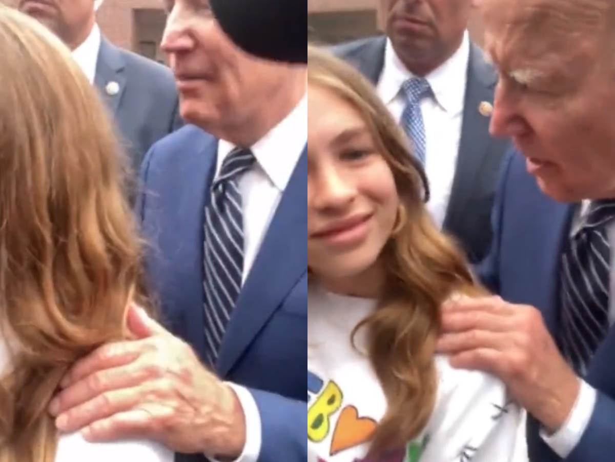  Snimak na kome se vidi predsednik Amerike i mlada devojka je zapalio mreže! 