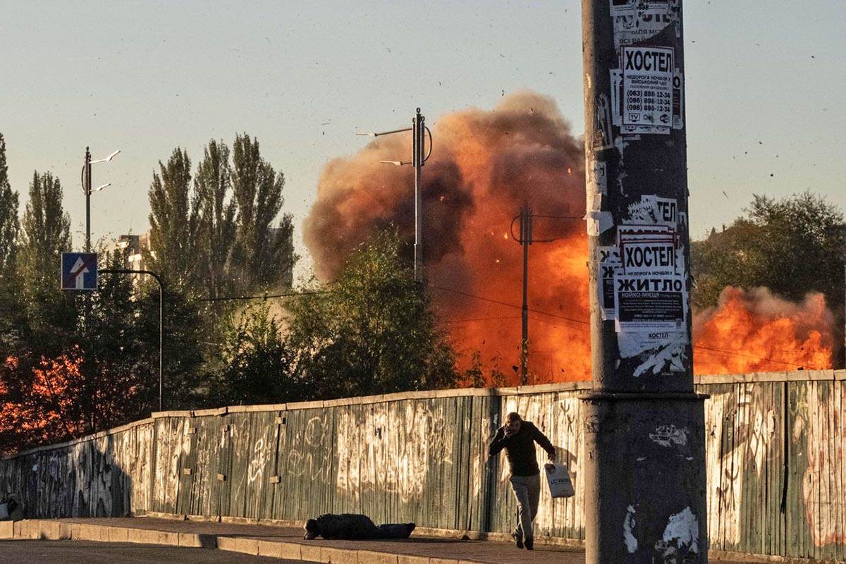  Ruske snage izvršile napad na ukrajinsku prestonicu 