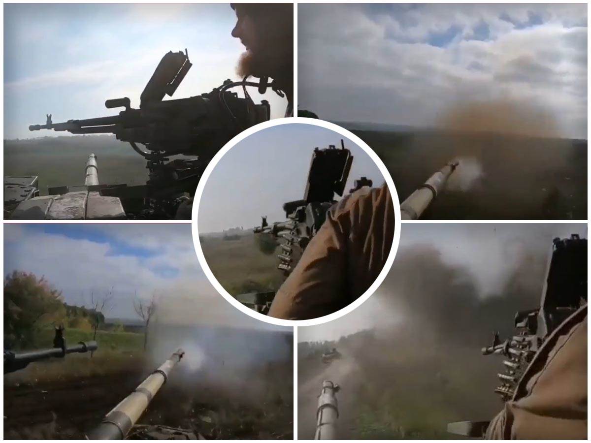  snimak borbe ruskih i krajinskih tenkova  